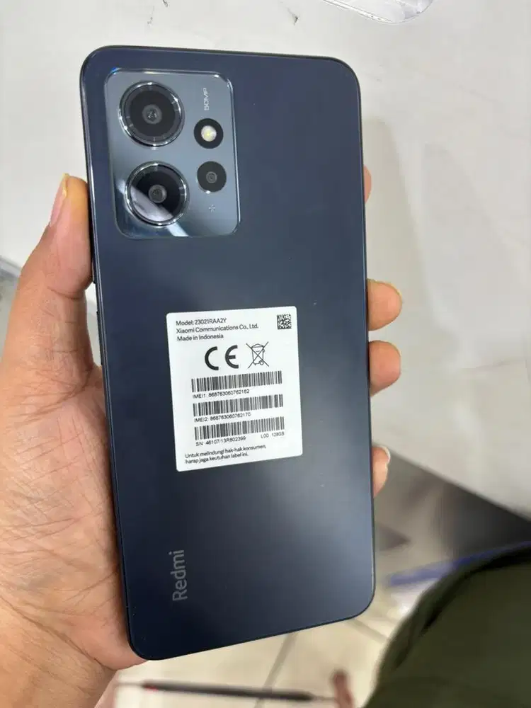 Jual cepat redmi not 12 4/128
