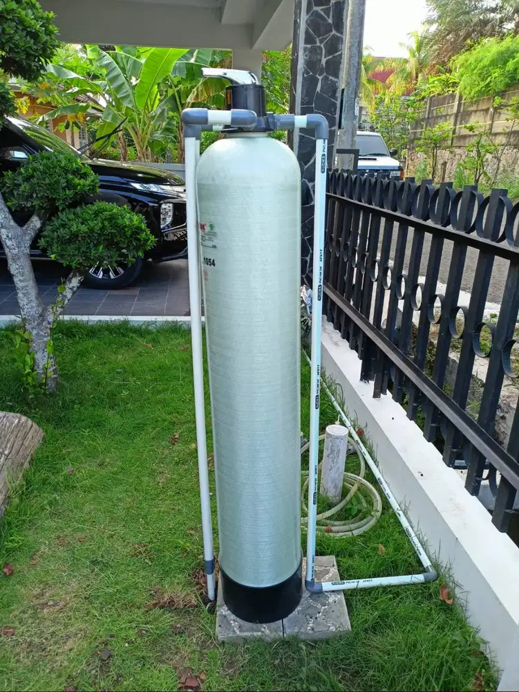 saringan filter air sepaket frp 1054 dan jasa pemasangan