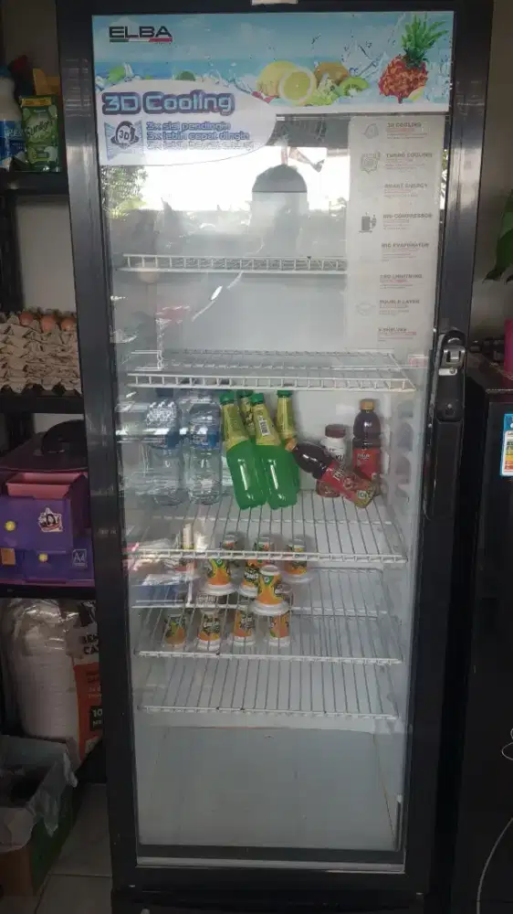 Jual showecase, Elba