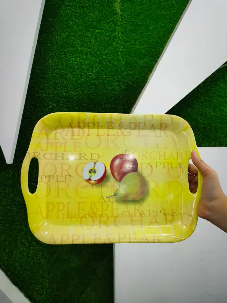 Baki Melamin Bekas Motif Apel dan Pir - HSC 2025