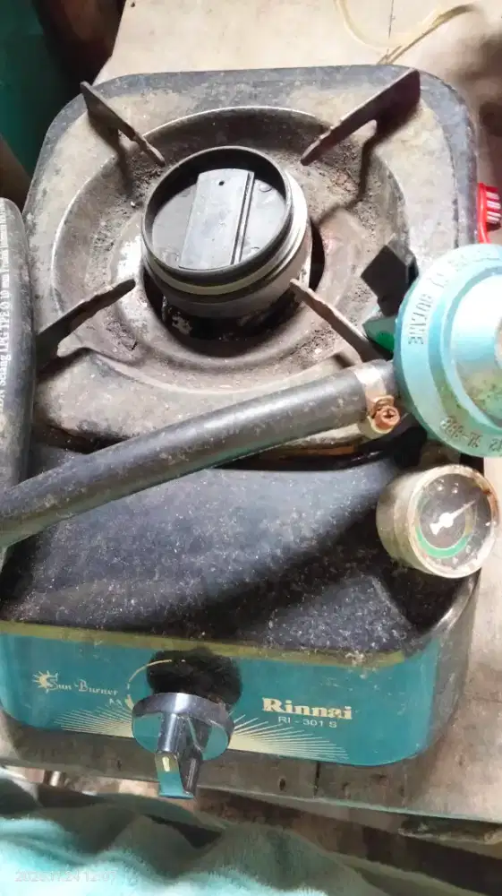 JUAL KOMPOR RINAI bonus selang regulator