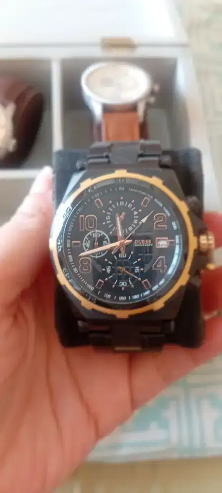 Jam tangan Guess chrono Ori