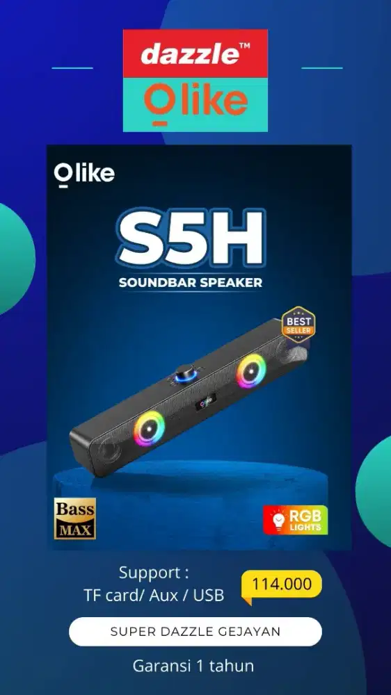 Soundbar speaker bluetooth OLIKE S5H