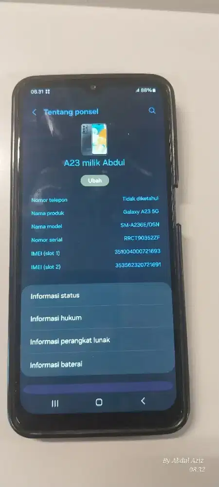 Samsung A23 5G NFC