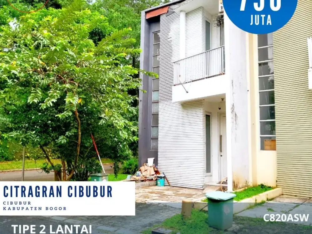 Rumah Mewah Dua Lantai Murah di CItraGrand Cibubur C820ASW