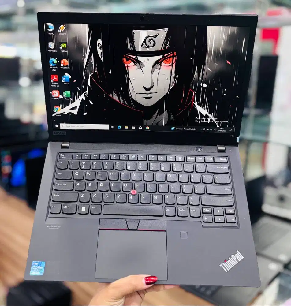 Laptop Lenovo Thinkpad T14 Core i7 Gen11 Ram 16GB 14inch FHD N-DC