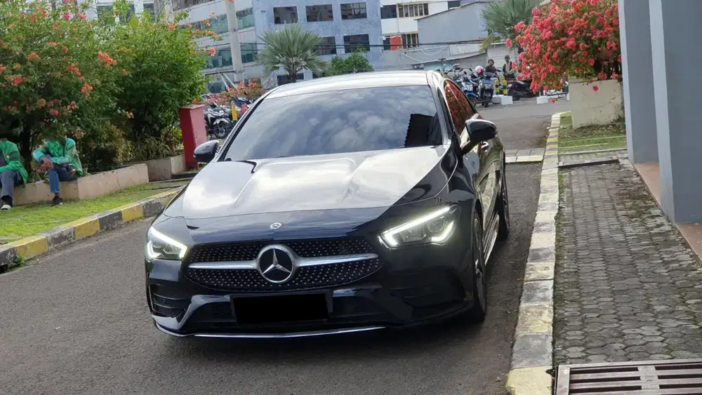 Km19rb mercedes benz mercy cla200 amg line 2019 hitam