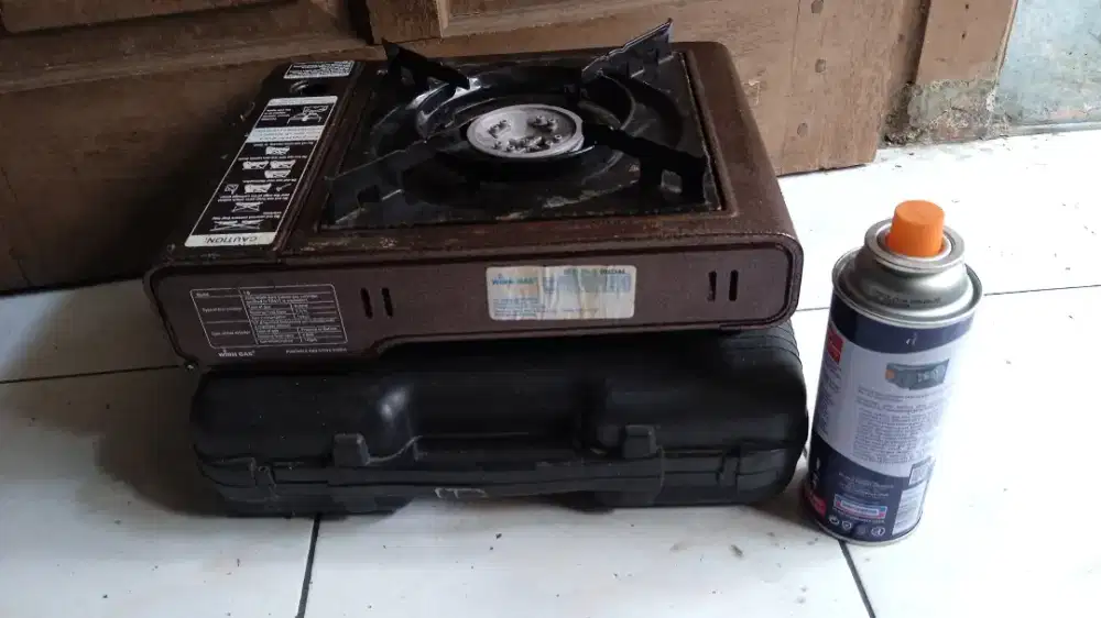 Kompor gas Portable WINNGAS + tabung gas