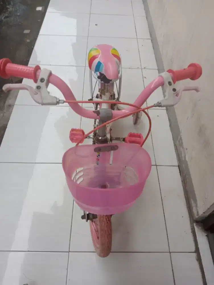 Mini sepeda tulisan sektor