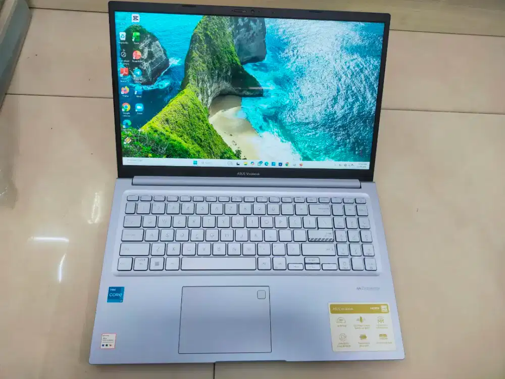 Dijual laptop Asus Vivobook Intel I3 gen 12 Ram 8GB SSD 512G Lyr TOUCH