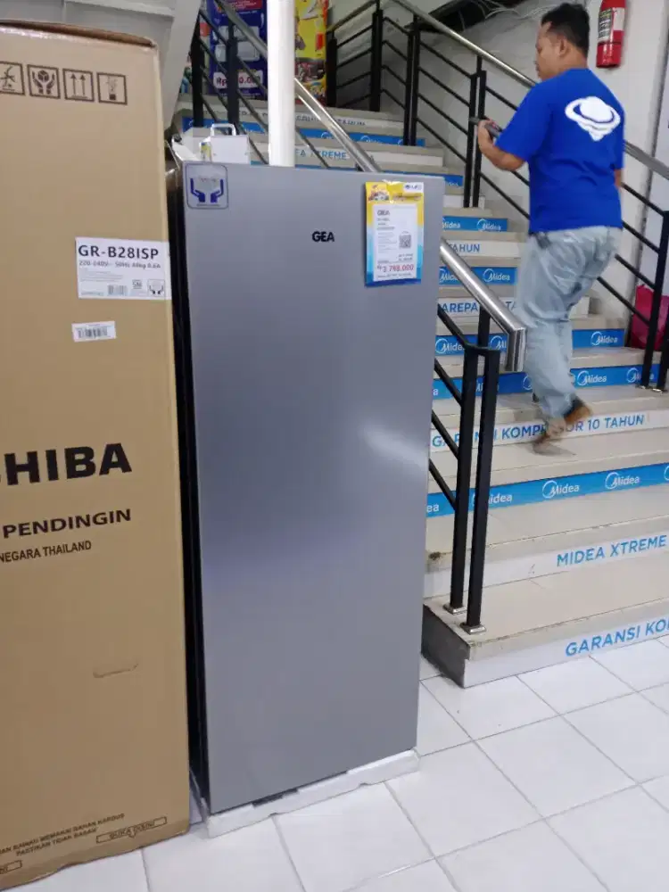 GEA KULKAS 2 PINTU CICILAN RINGAN TANPA DP