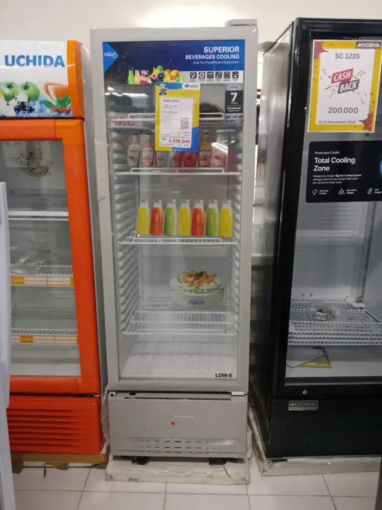 AQUA JAPAN SHOWCASE CICILAN RINGAN TANPA DP