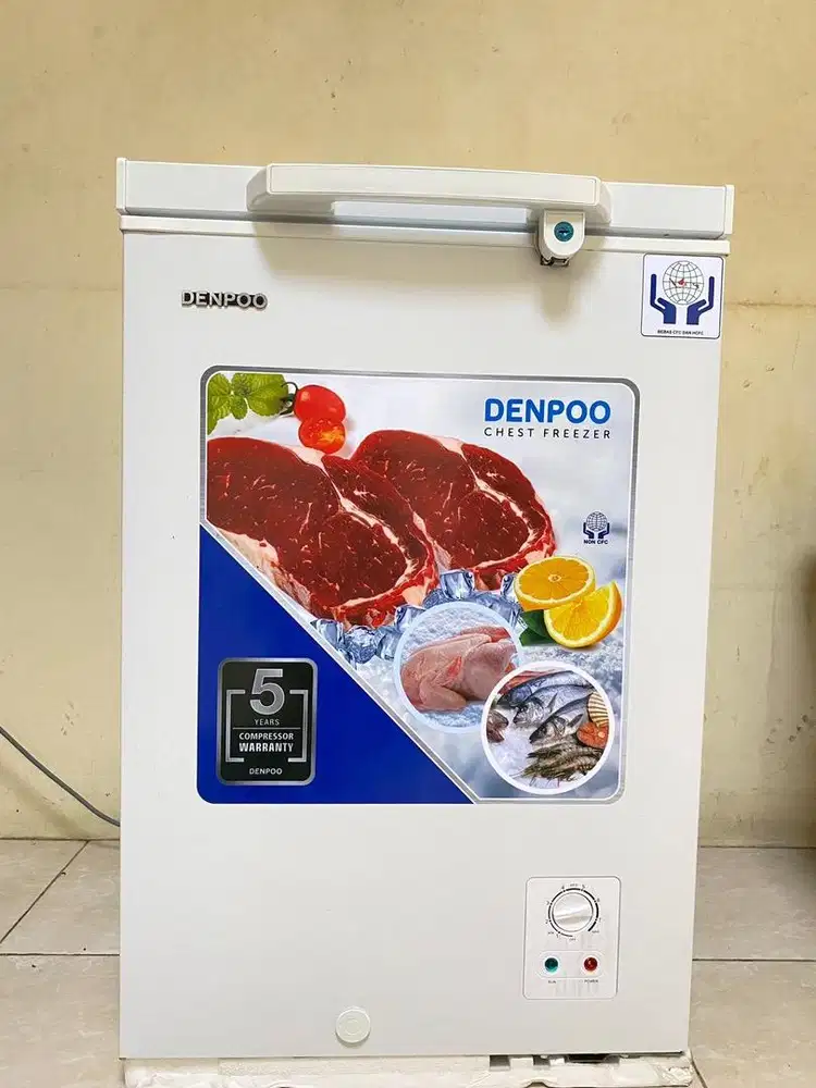 Dijual freezer denpoo 100L