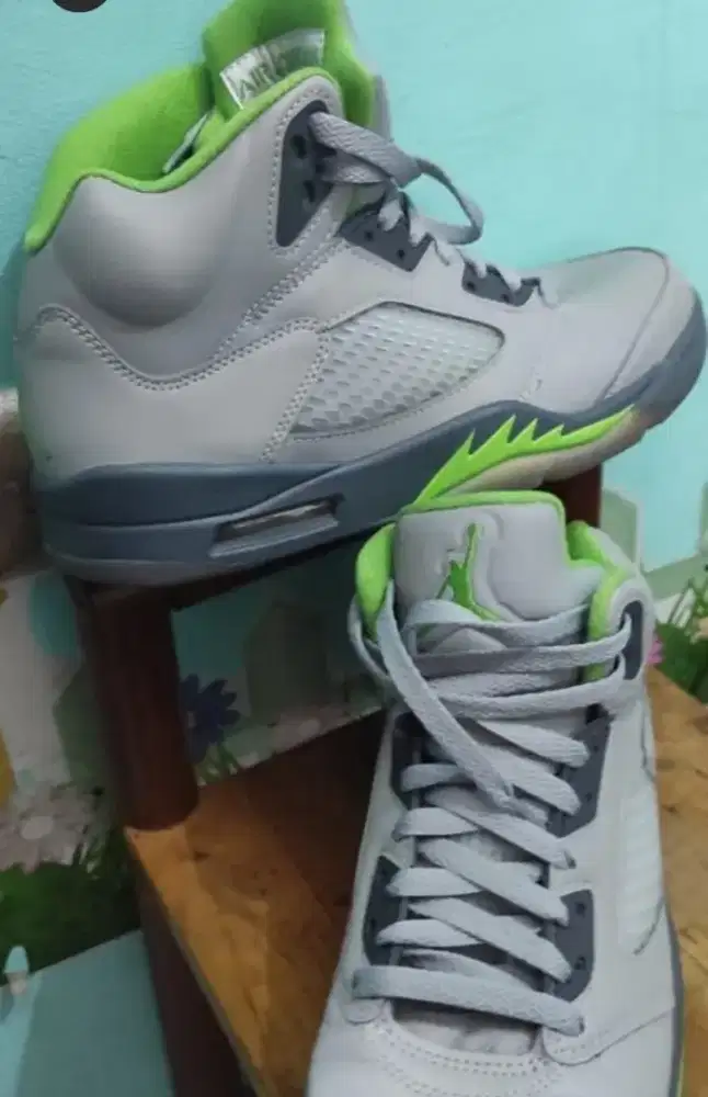 Nike Air Jordan 5 Retro Green Bean