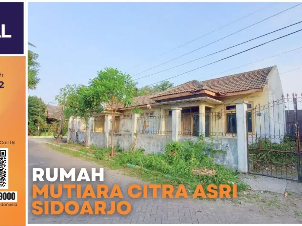 Jual Rumah/Lahan Besar Mutiara Citra Asri Sidoarjo