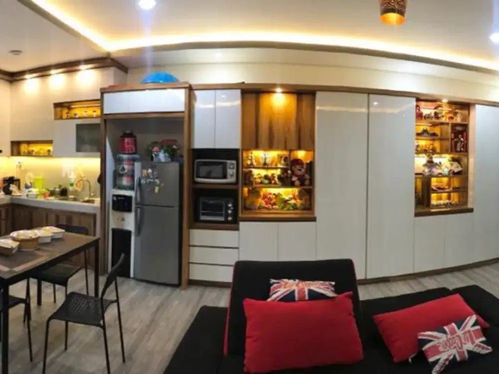 Rumah 2 Lantai di Cluster Shinano JGC Semi Furnish siap Huni