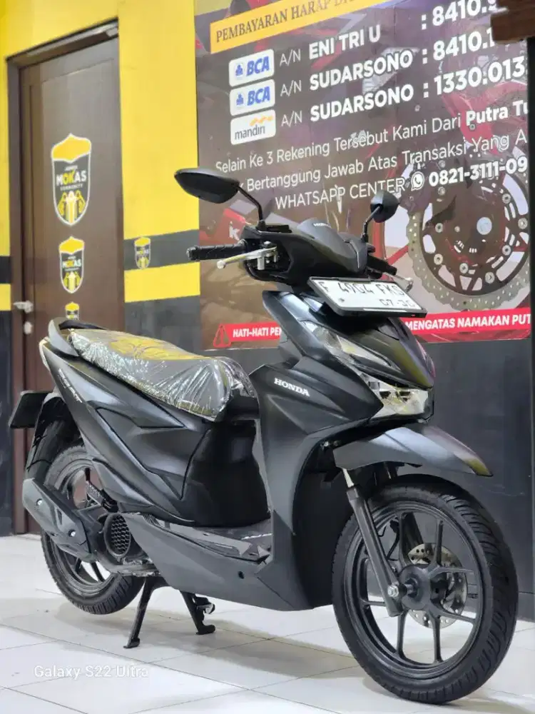 BEAT DLX SMARTKEY THN 2025 KM 5K (PUTRA TUNGGAL MOTOR)
