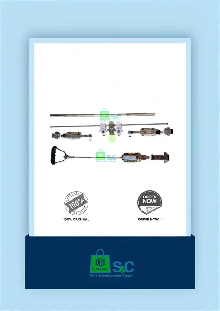 COLDSTORAGE ACC HANDLE PINTU DOUBLE SWING 1 SET