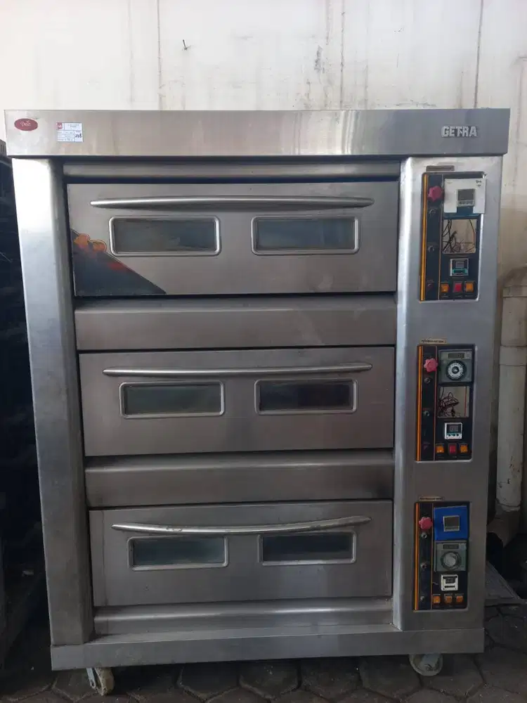 OVEN 3 DECK GETRA
