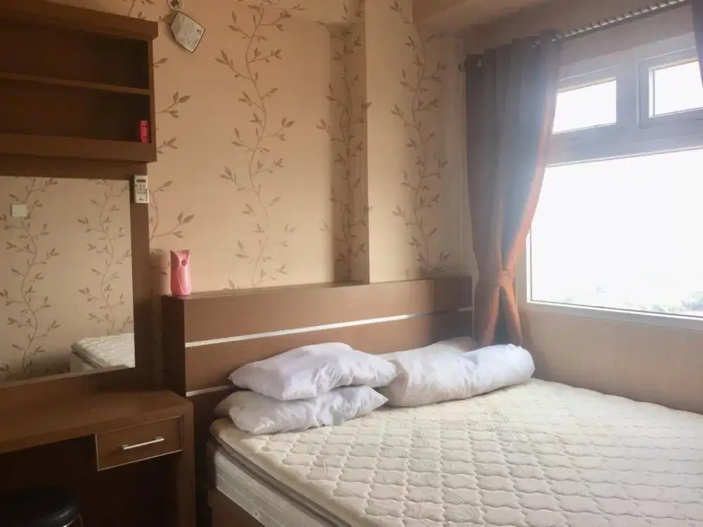 Dijual Apartemen the green pramuka city 2 kamar Furnish Tower Mall