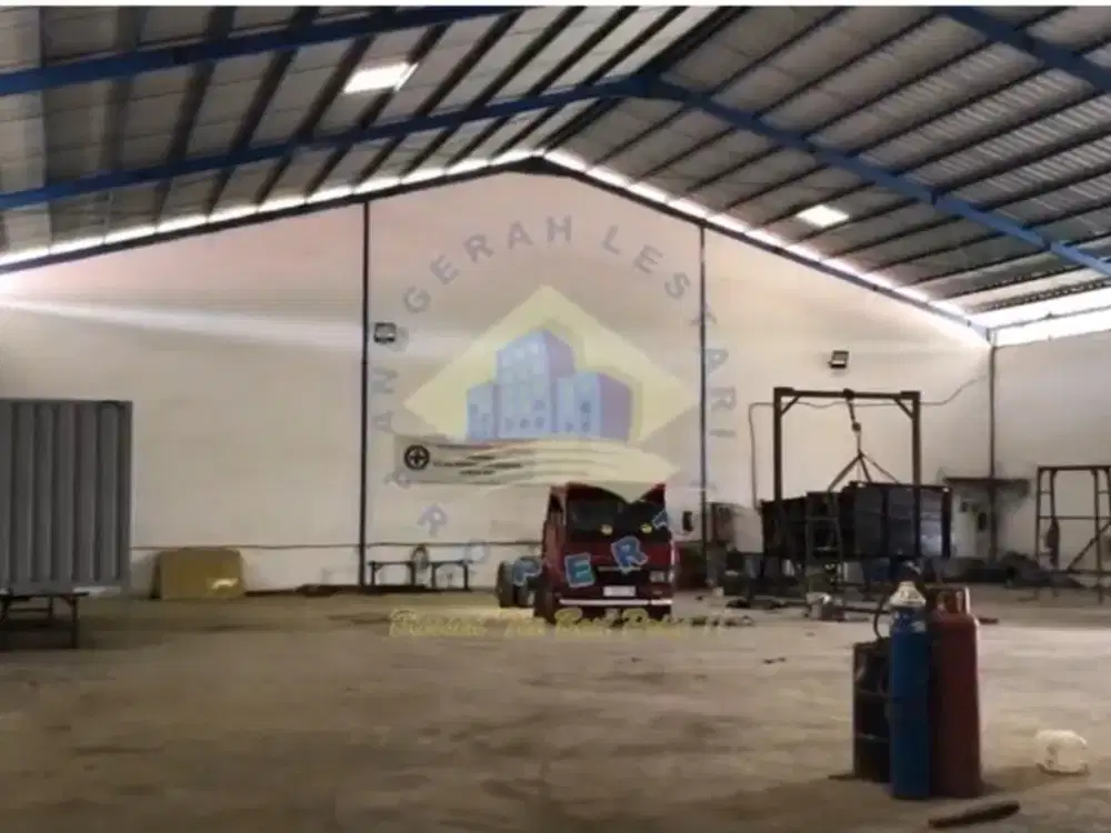 DISEWAKAN GUDANG LAHAN BESAR - Legok, Tangerang