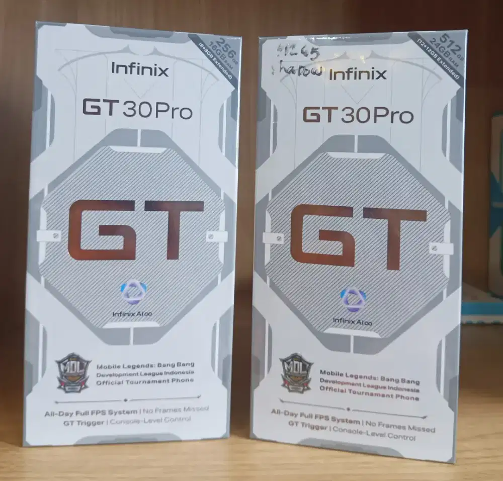 Infinix GT 30 Pro Series cashback 250k New Segel