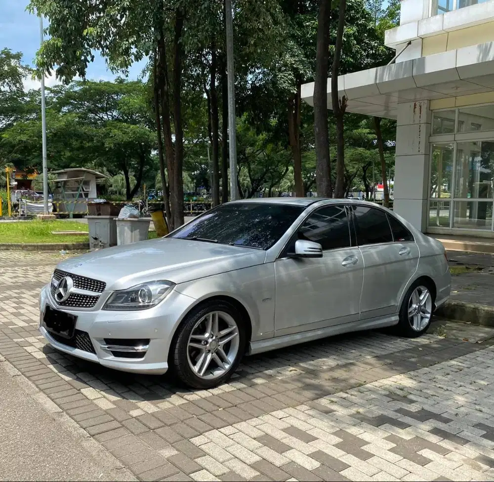 Mercedes Benz W204 C250 AMG 2012 Silver 2013 2011 Jual Cepet Bu Banget