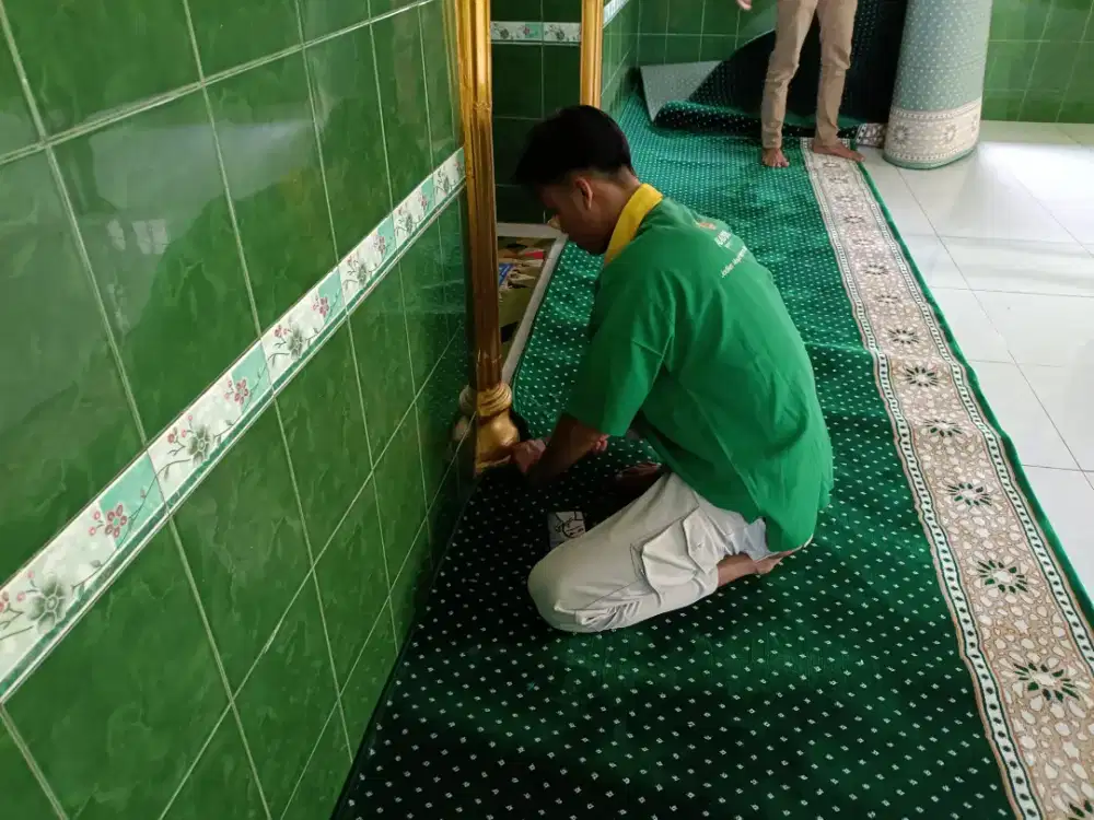 Tersedia Karpet sajadah Masjid import pembelian menyesuaikan kebutuhan