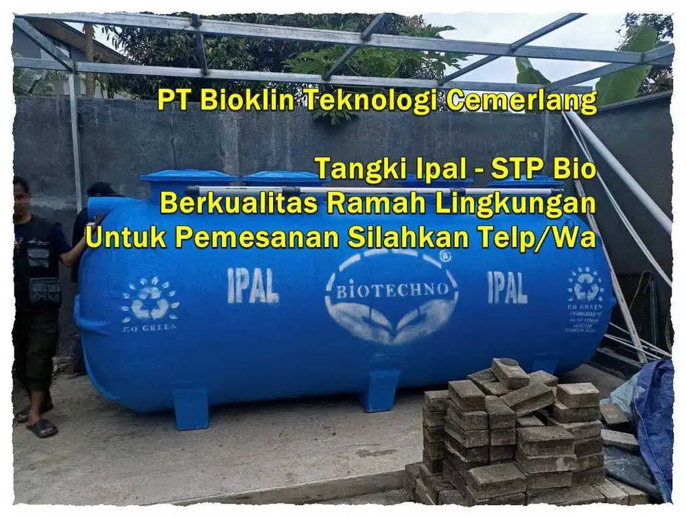 IPAL Tank - IPAL Biotech - IPAL Klinik - IPAL - IPAL Medis- IPAL Komun