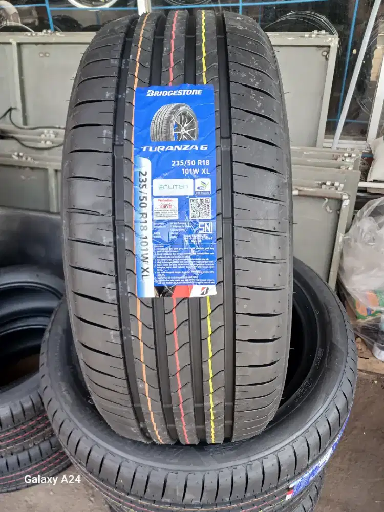 Bridgestone turanza 6 235/50 R18 tahun 2025 alphard