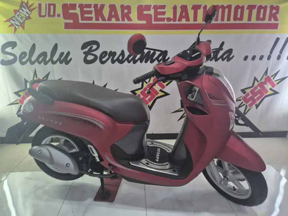 New Scoopy iss cbs keyless 2025 plat W siap pakai