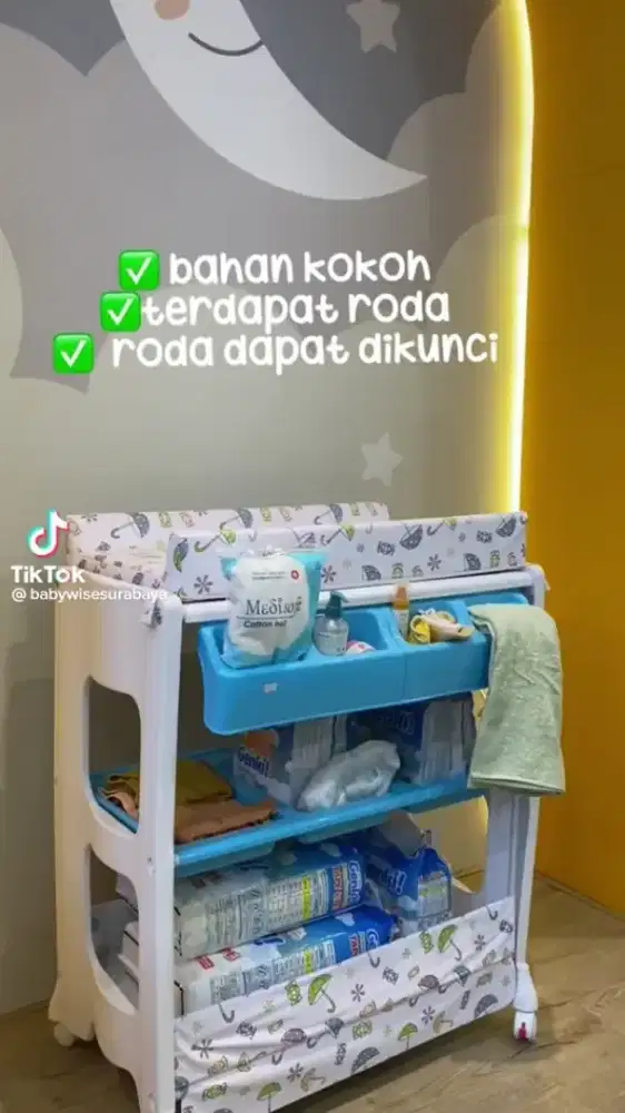 Bevos 2in1 Baby Bath Smart Change Table  Baby Tafel