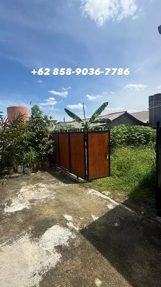 Dijual tanah seluas 72 meter.