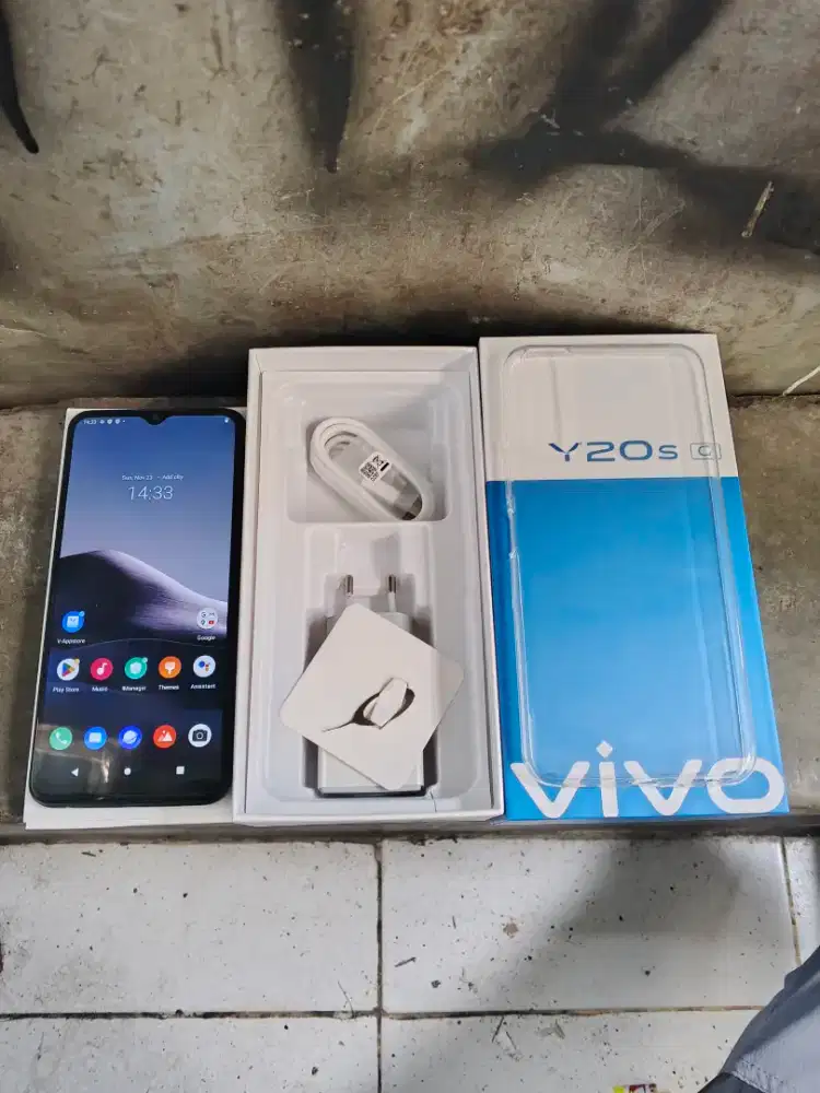 Vivo Y20s Ram 8/256 Fullset Mulus