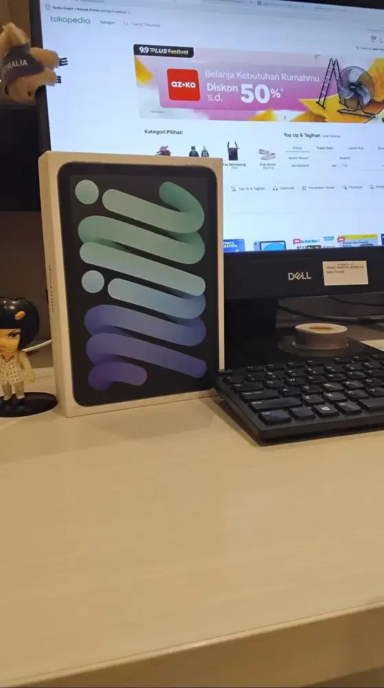 Ipad Mini 7 128 GB Space Grey garansi Oktober 2026