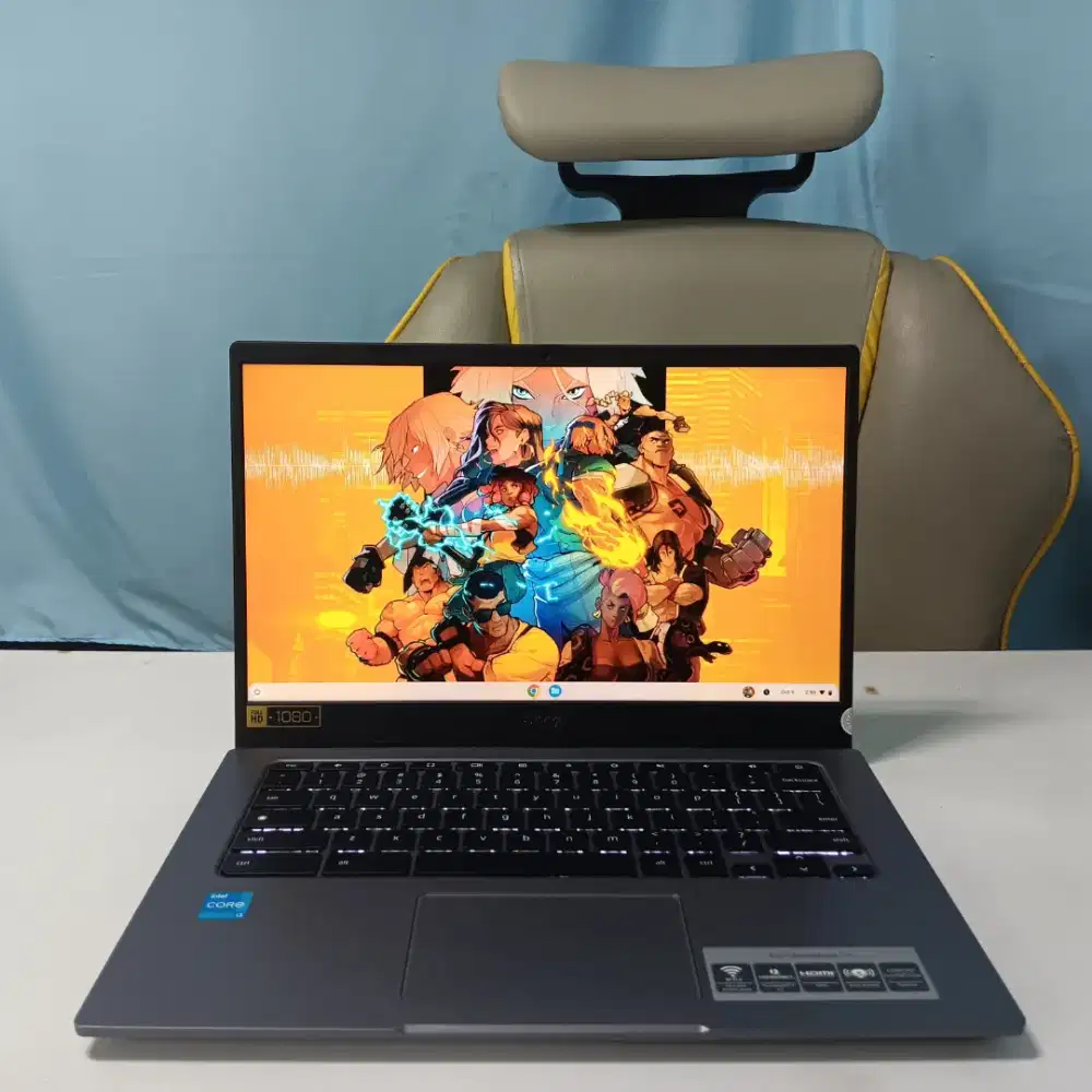 LAPTOP CHROME OS ACER 514 CORE I3 GEN 11 RAM 8GB SSD 128GB