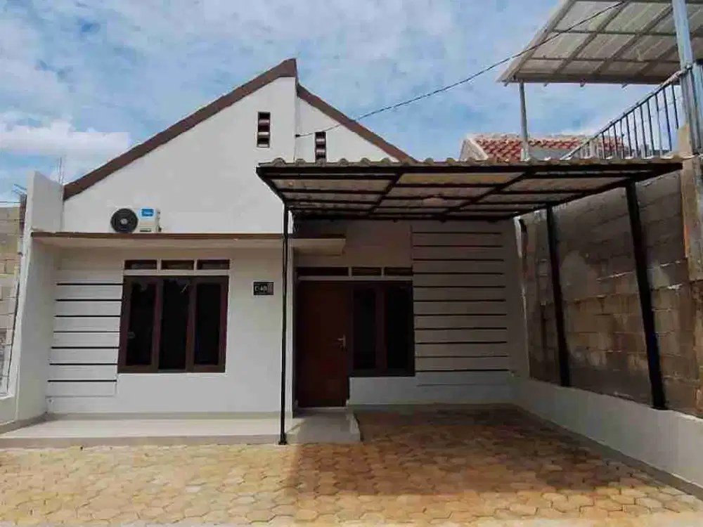 Cluster minimalis modern pasir putih sawangan Depok Harga promo 195 Juta nego sampai deal
