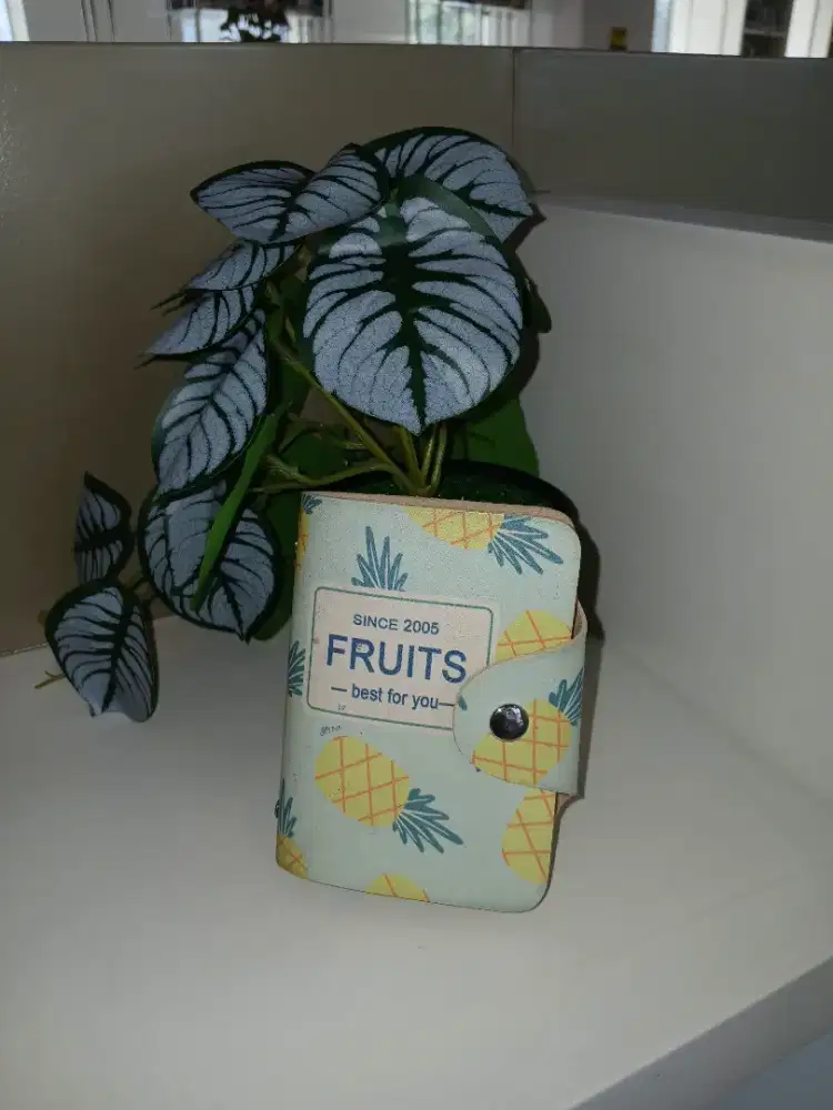 Dompet Kartu Mini — Motif Fruits