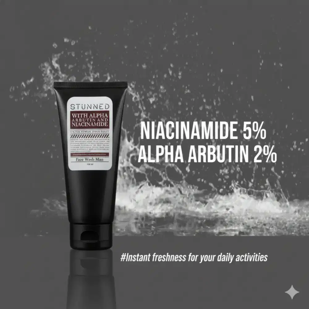 cari reseller atau dropship face wash for men