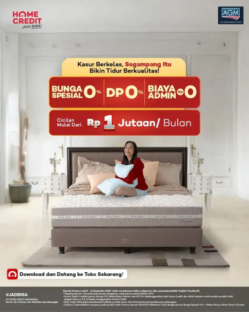 Cicilan bed dengan home credit