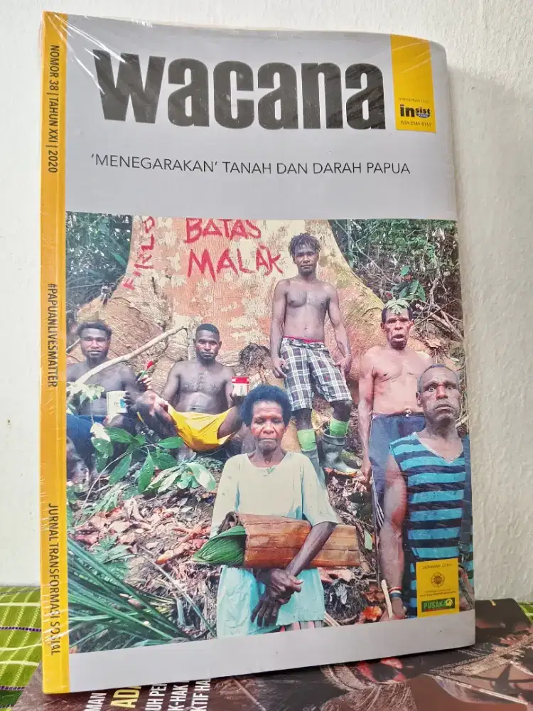 Buku Jurnal Wacana Menegarakan Tanah dan Darah Papua