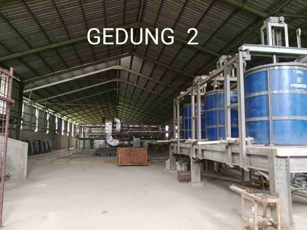 Di Jual Cepat Gudang/Pabrik Siap Pakai Di Ciwaringin Cirebon