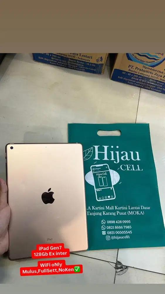 IPad Gen7 internal 128Gb Ex inter