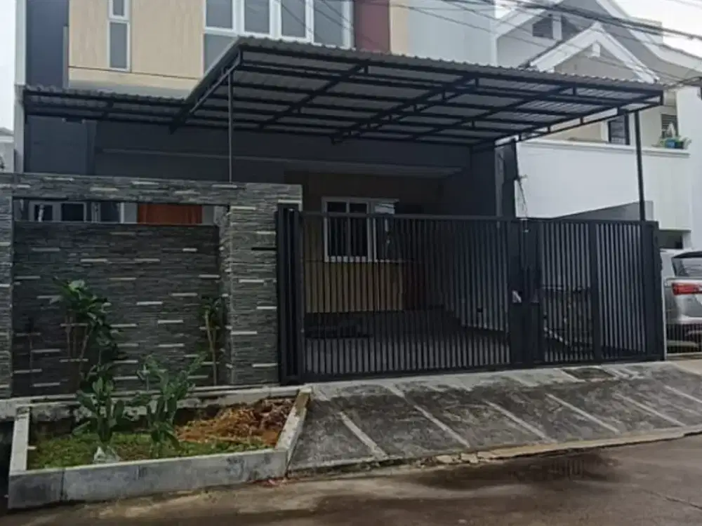 Rumah baru Sumagung Kelapa Gading 9x20m 2lantai, jalan lebar 3 mobil, strategis