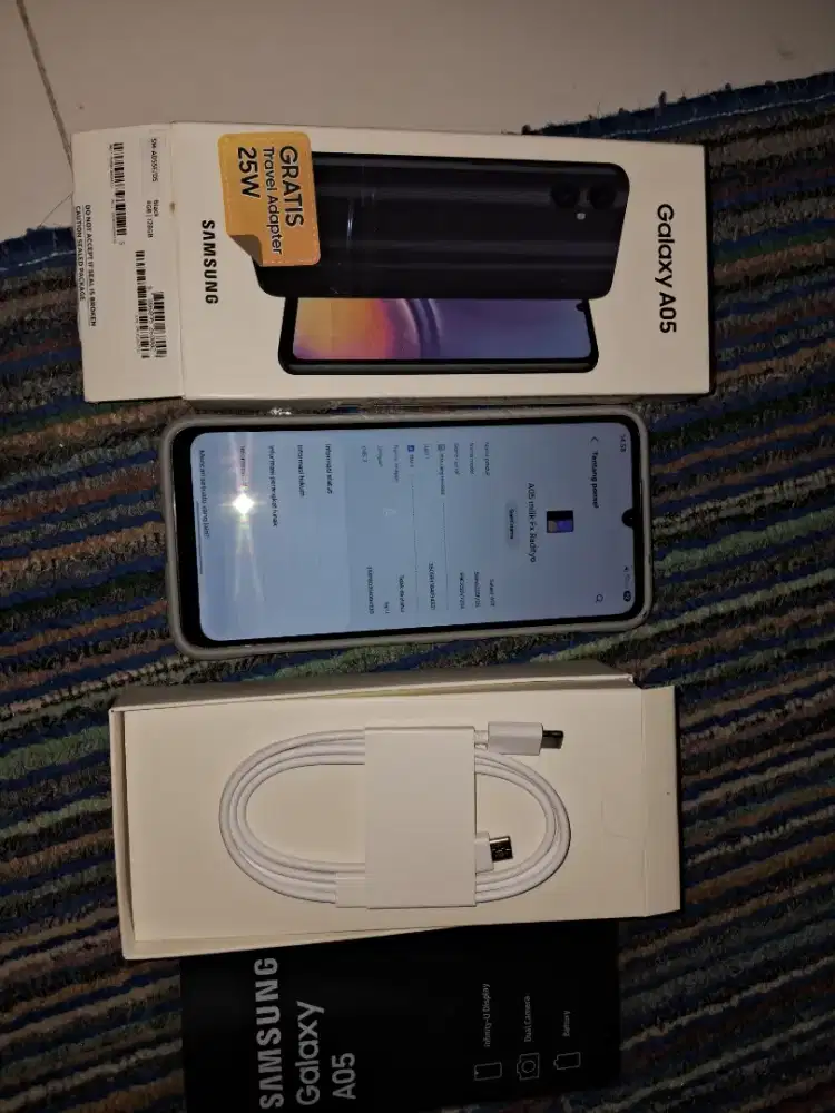 Samsung galaxy A05 4/128 fullset mulus