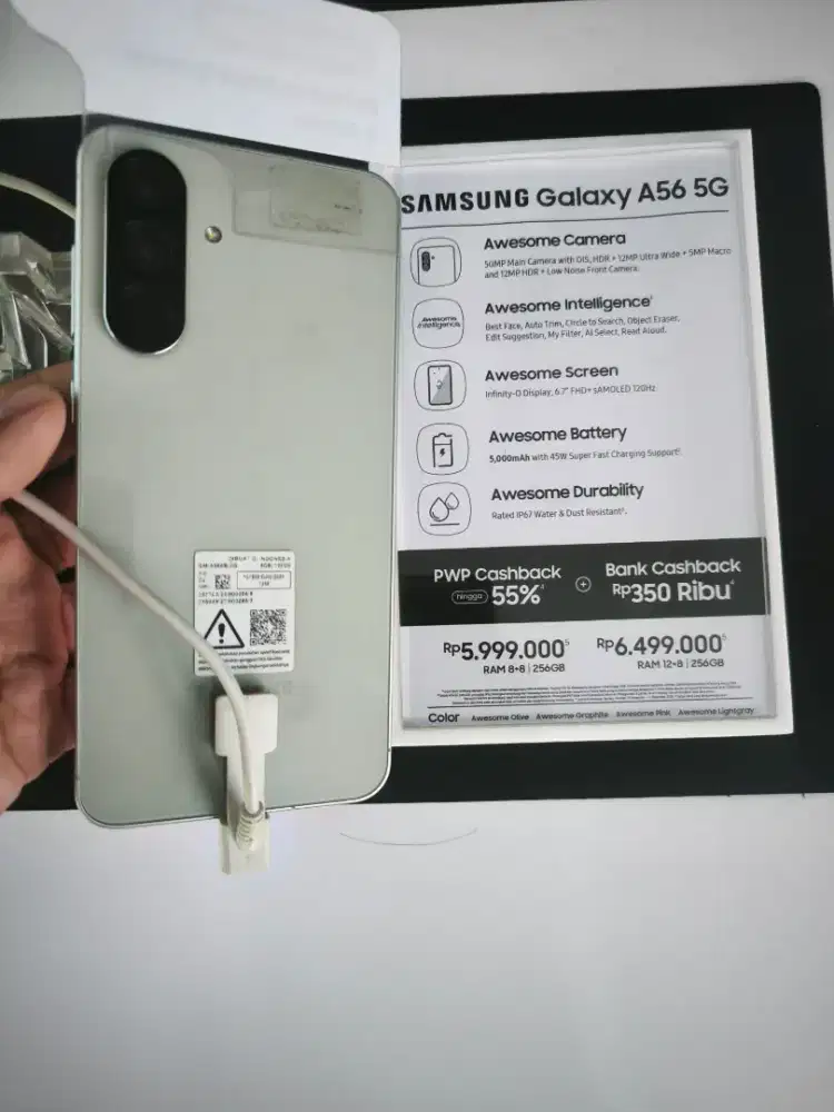 Cash/Kredit cicilan 0% Samsung a56