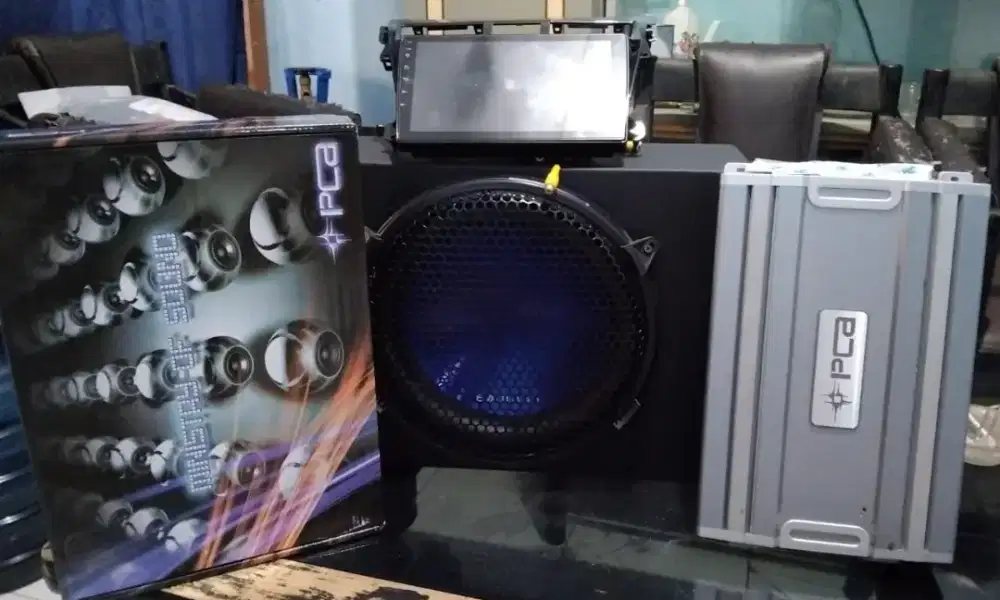 Audio Mobil | Subwoffer Embassy | Power PCA | Head Unit Topway T9