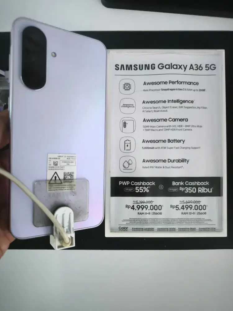 Bisa Cash/Kredit Samsung a36 cicilan 0%