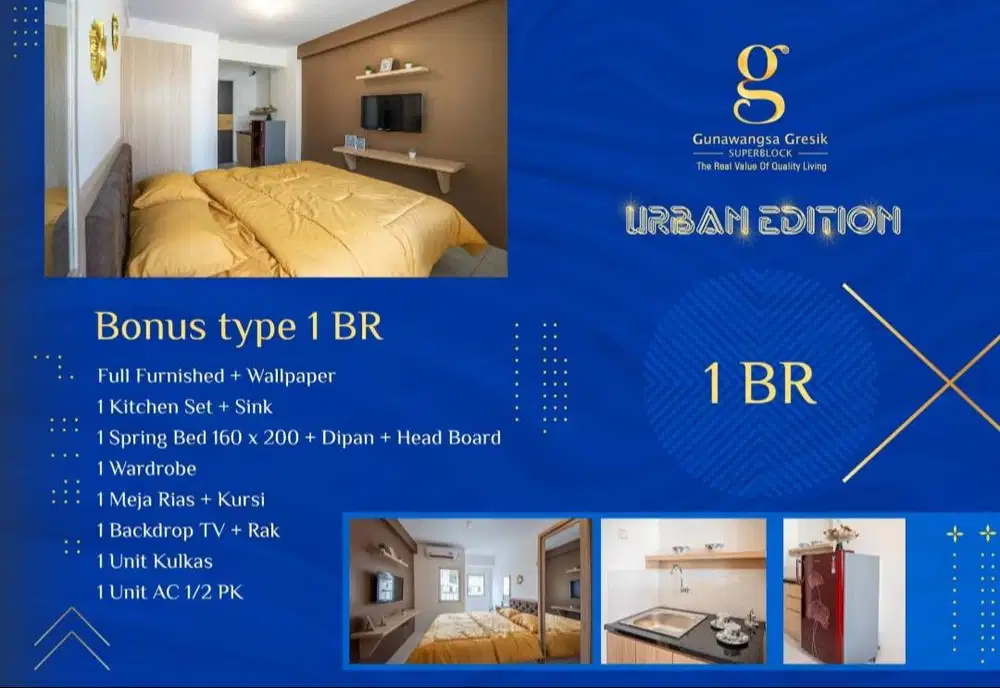 Diskon besar-besaran s.d Rp.60JT Gunawangsa Gresik | Unit Ready