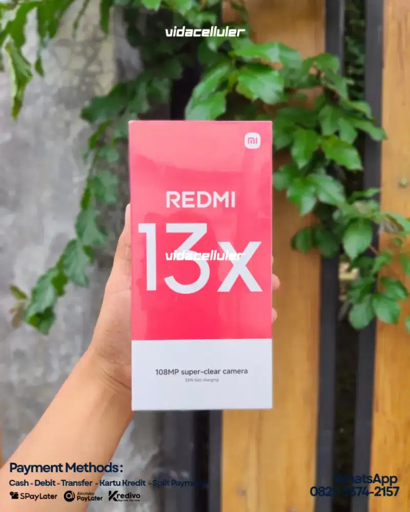 Xiaomi Redmi 13x 8/128 Baru